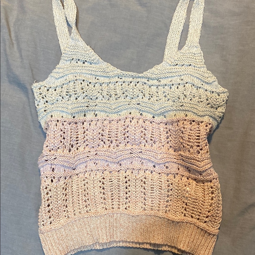 Dex Multicolor Knit Tank Top